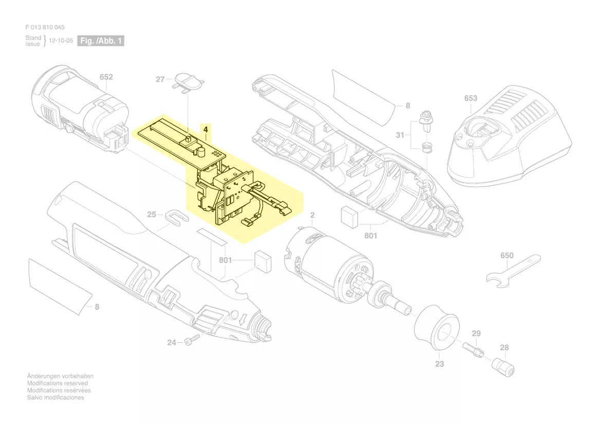 Module électronique réf. 2 610 019 169